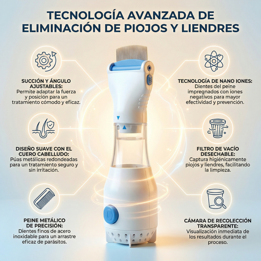 ELIMINADOR DE PIOJOS ELECTRICO